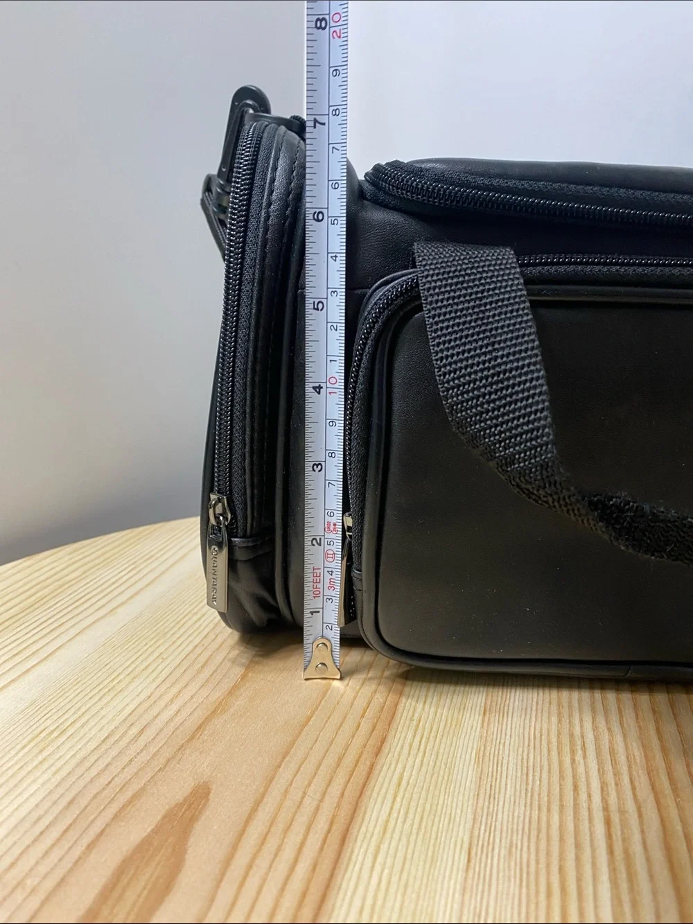 Quantaray Black Canvas Camera Camcorder Carry Shoulder Bag Large 12 X 7.5 X 6